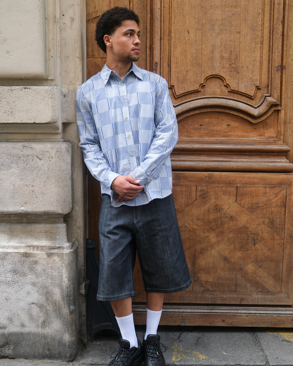 Patchwork shirt