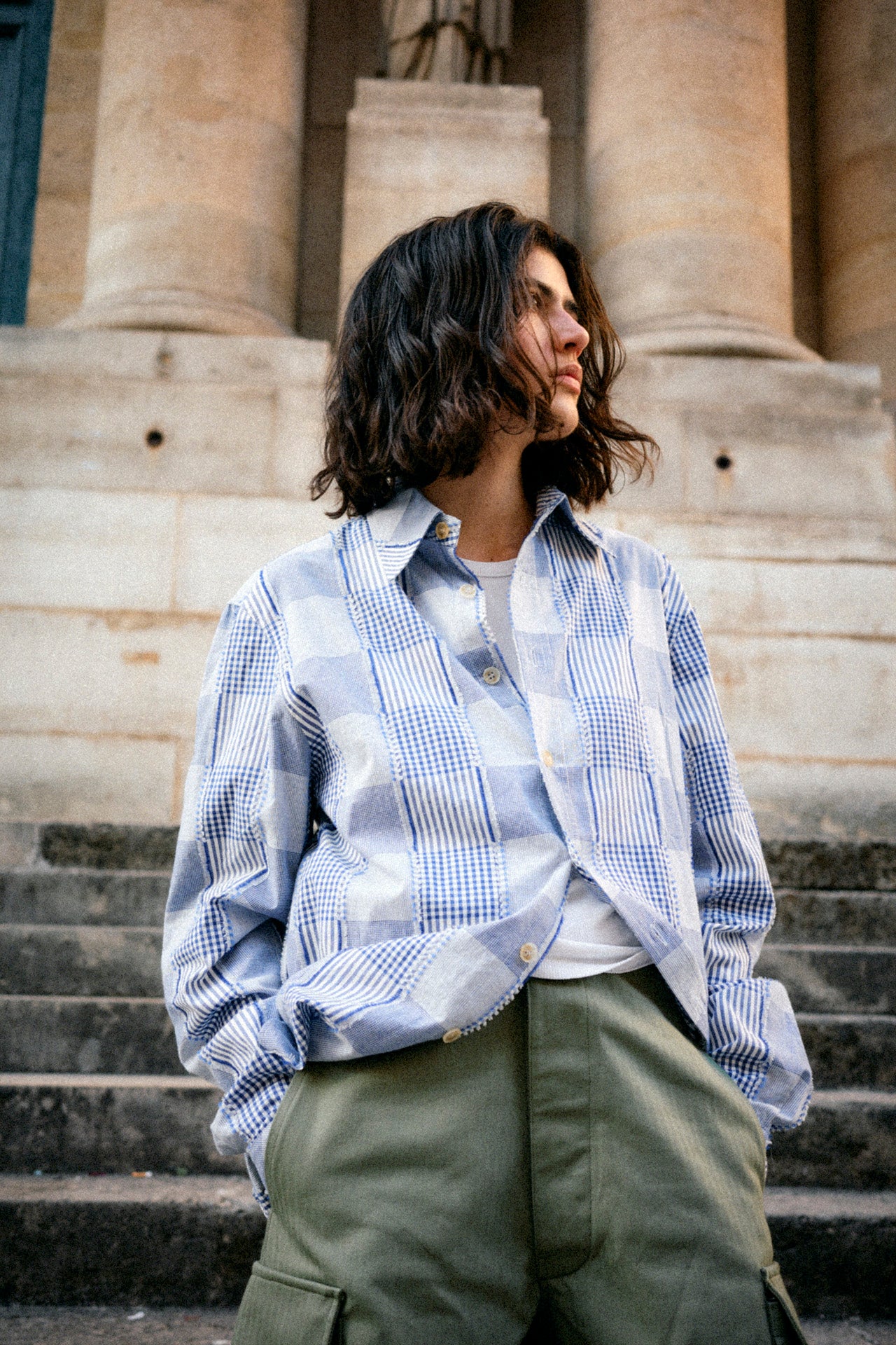 Patchwork shirt