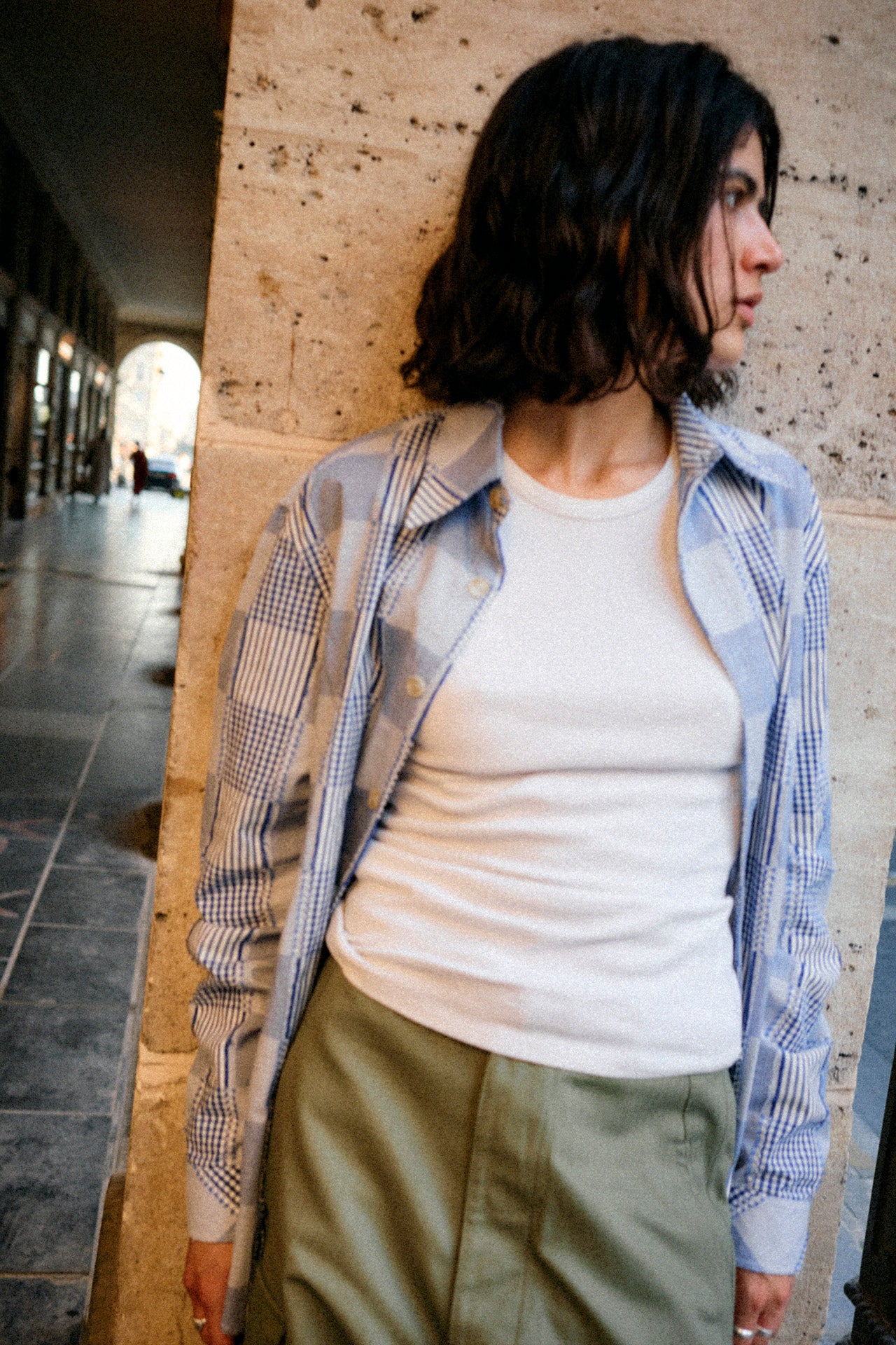 Patchwork shirt